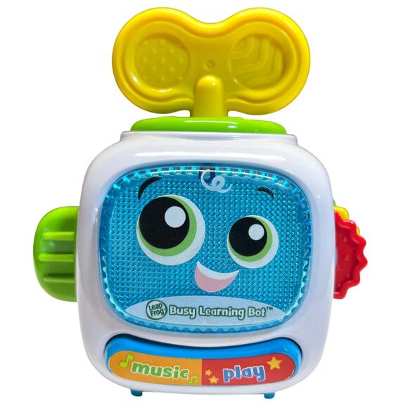 LeapFrog Busy Learning Bot Toy Baby Learning Educational 6-36M Sounds & Lights - Picture 1 of 10